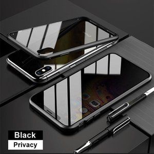 Privacy Anti Spy Magnetic 360 Protective Case For iPhone 14 Pro MAX 13 12 11 US